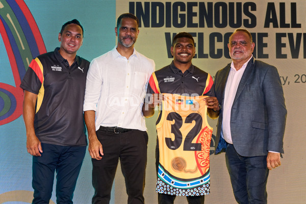 AFL 2025 Media - Indigenous All Stars Welcome Event - A-57459666