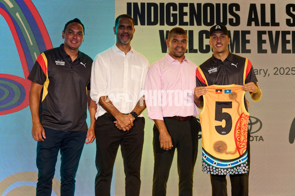 AFL 2025 Media - Indigenous All Stars Welcome Event - A-57459670