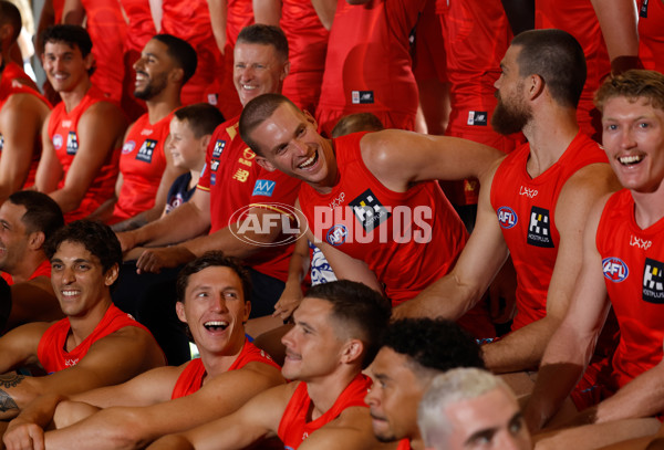 AFL 2025 Media - Gold Coast Team Photo Day - A-57508689