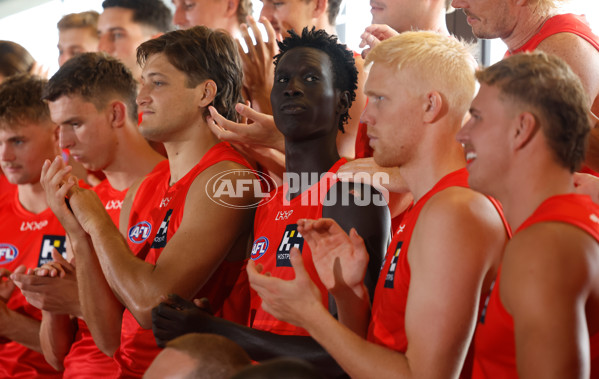 AFL 2025 Media - Gold Coast Team Photo Day - A-57512443