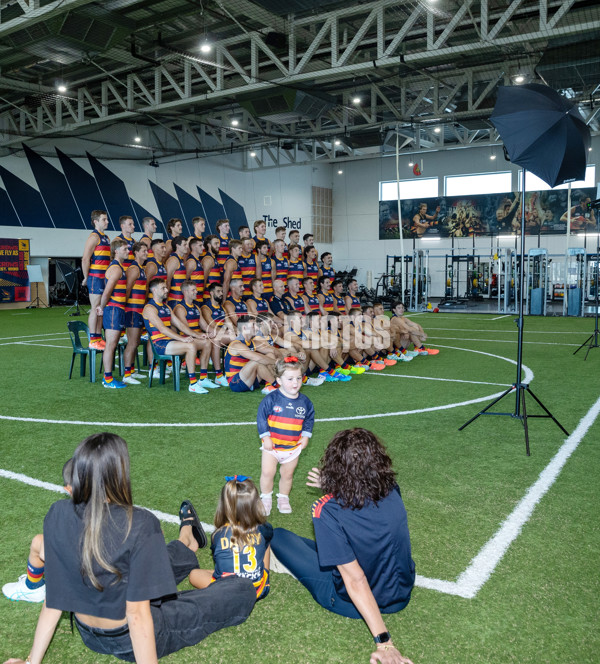 AFL 2025 Media - Adelaide Team Photo Day - A-57526425