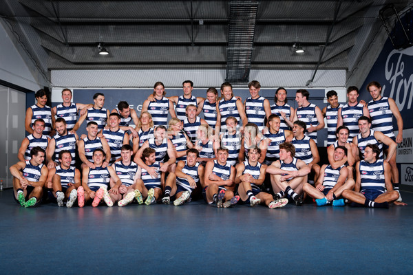 AFL 2025 Media - Geelong Team Photo Day - A-57540313