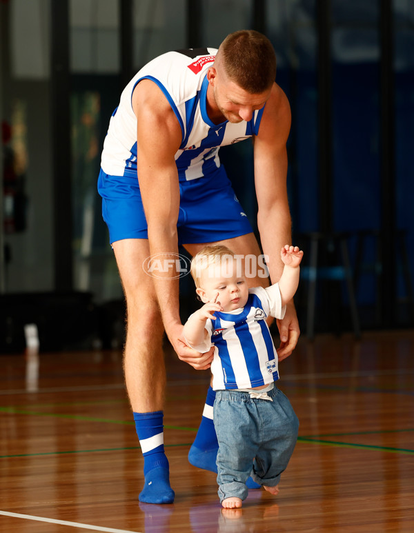 AFL 2025 Media - Noerth Melbourne Team Photo Day - A-57551495
