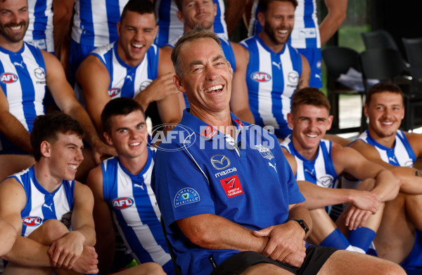 AFL 2025 Media - Noerth Melbourne Team Photo Day - A-57551851