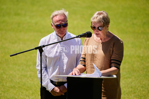 AFL 2025 Media - Adam Hunter Funeral Service - A-57564405