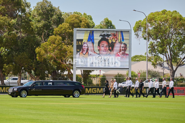 AFL 2025 Media - Adam Hunter Funeral Service - A-57564564