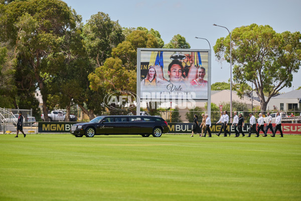 AFL 2025 Media - Adam Hunter Funeral Service - A-57564566