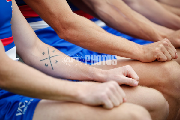 AFL 2025 Media - Western Bulldogs Team Photo Day - A-57574140