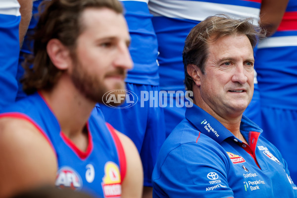 AFL 2025 Media - Western Bulldogs Team Photo Day - A-57575149