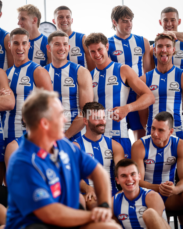 AFL 2025 Media - North Melbourne Team Photo Day - A-57576723