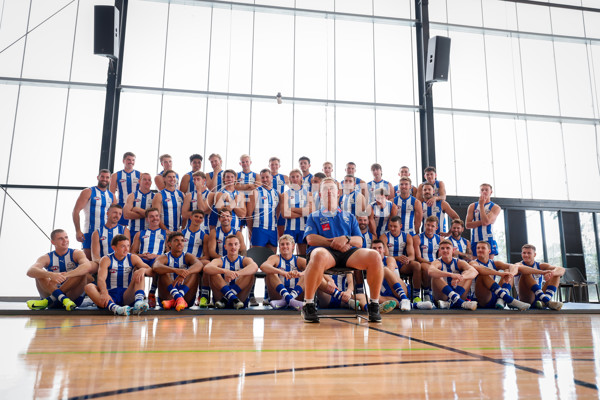 AFL 2025 Media - North Melbourne Team Photo Day - A-57576742