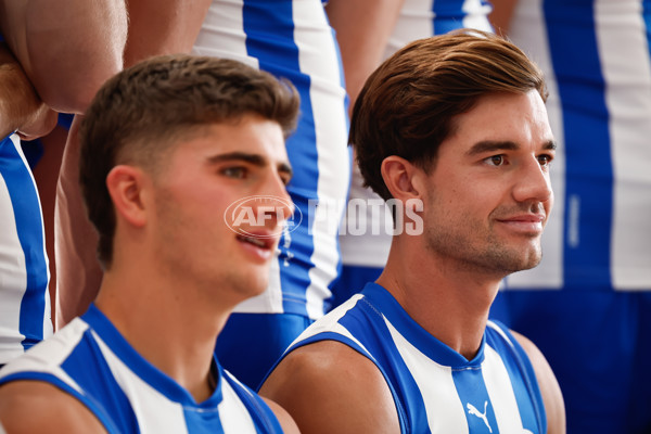 AFL 2025 Media - North Melbourne Team Photo Day - A-57576745