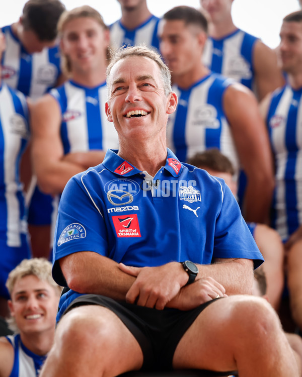 AFL 2025 Media - North Melbourne Team Photo Day - A-57577305