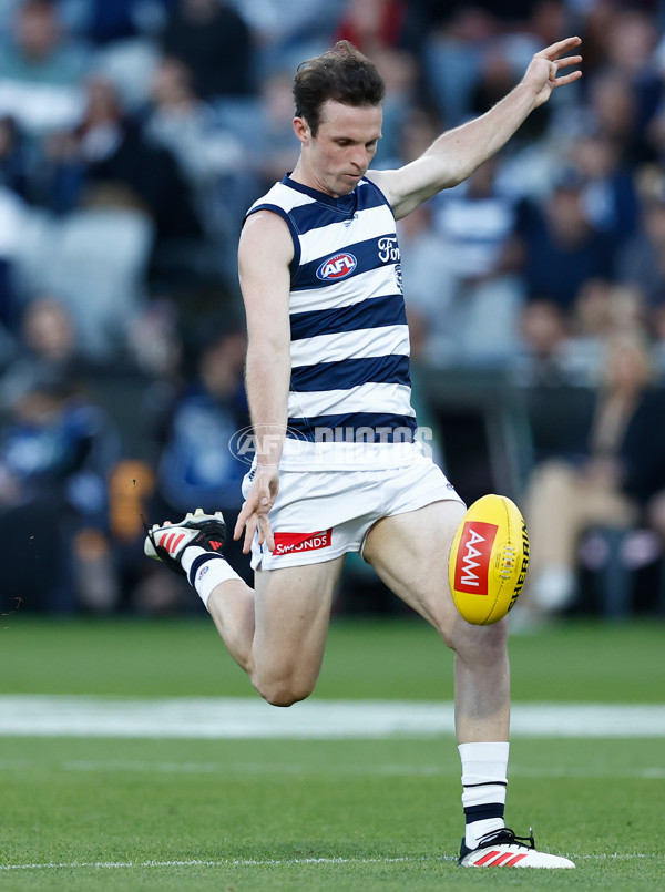 AFL 2025 AAMI Community Series - Geelong v Essendon - A-57584442