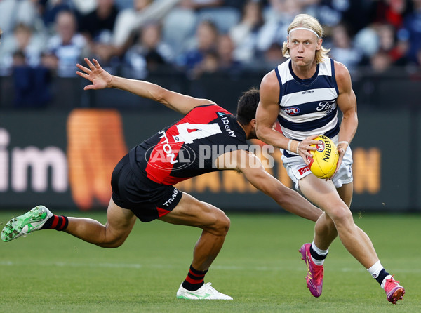 AFL 2025 AAMI Community Series - Geelong v Essendon - A-57585298
