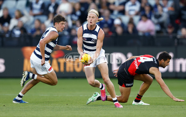 AFL 2025 AAMI Community Series - Geelong v Essendon - A-57585299