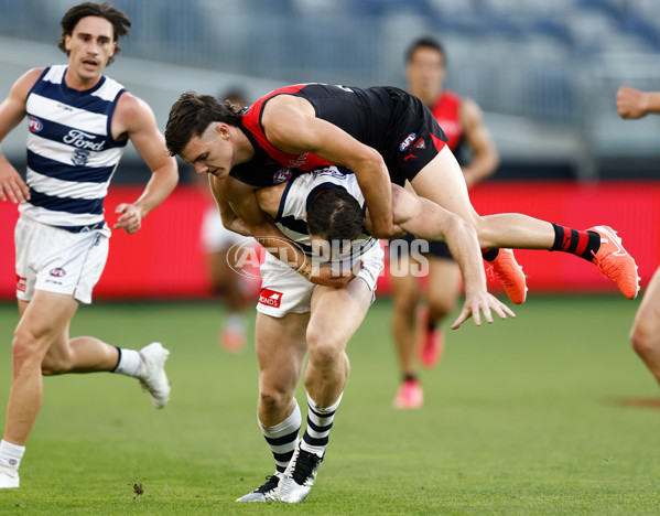 AFL 2025 AAMI Community Series - Geelong v Essendon - A-57585317