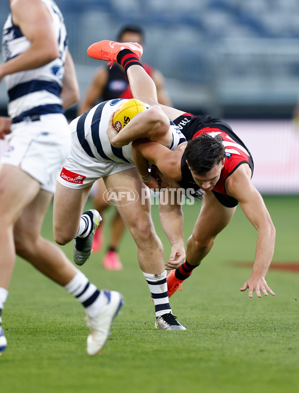AFL 2025 AAMI Community Series - Geelong v Essendon - A-57585318