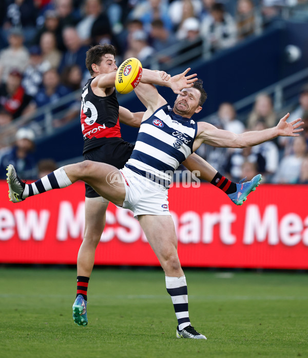 AFL 2025 AAMI Community Series - Geelong v Essendon - A-57585325