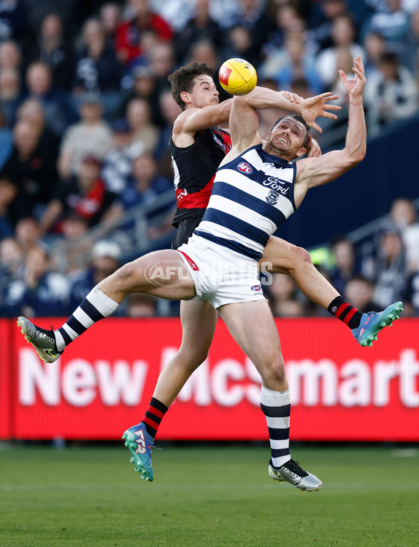AFL 2025 AAMI Community Series - Geelong v Essendon - A-57585326