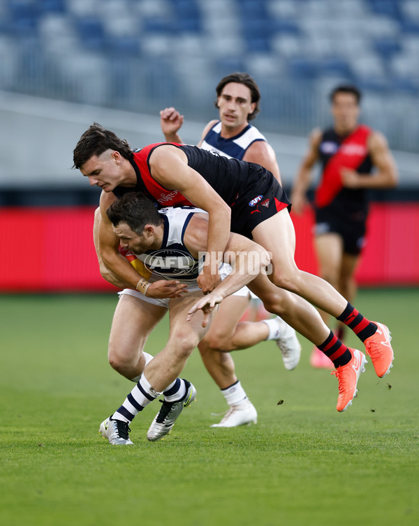 AFL 2025 AAMI Community Series - Geelong v Essendon - A-57586166