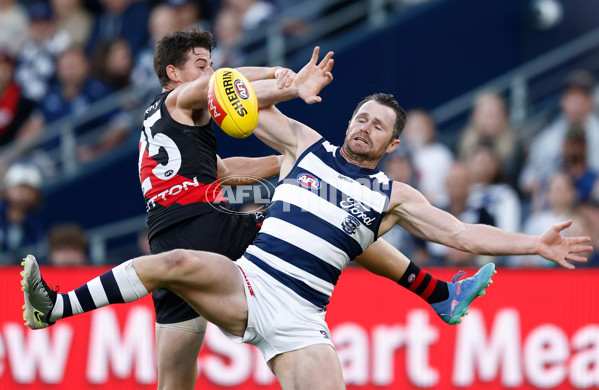 AFL 2025 AAMI Community Series - Geelong v Essendon - A-57586176