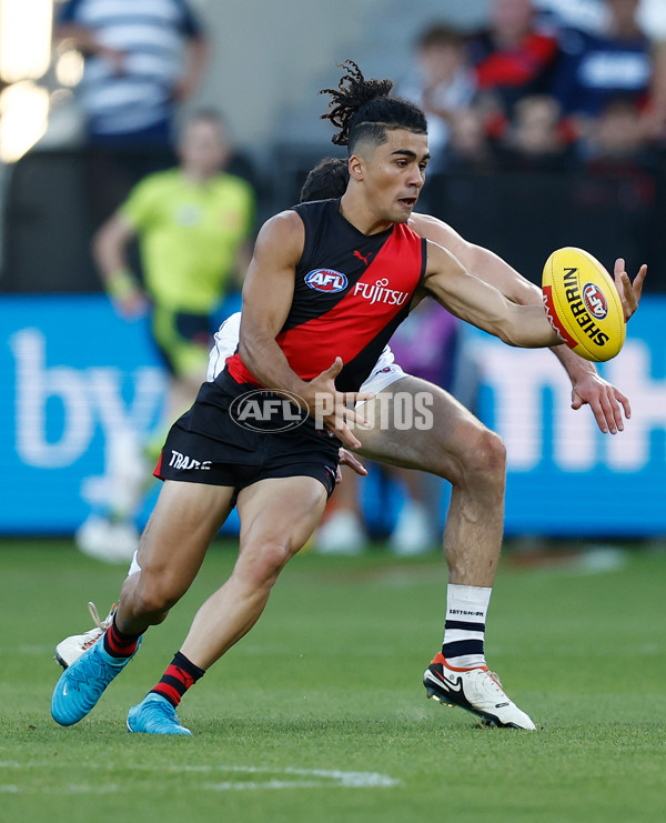 AFL 2025 AAMI Community Series - Geelong v Essendon - A-57586177