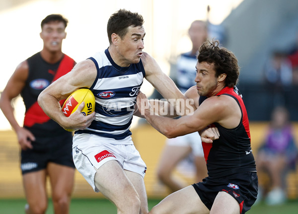AFL 2025 AAMI Community Series - Geelong v Essendon - A-57586178
