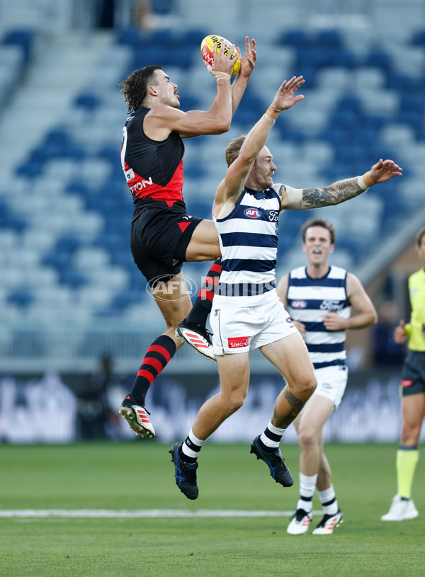 AFL 2025 AAMI Community Series - Geelong v Essendon - A-57586179
