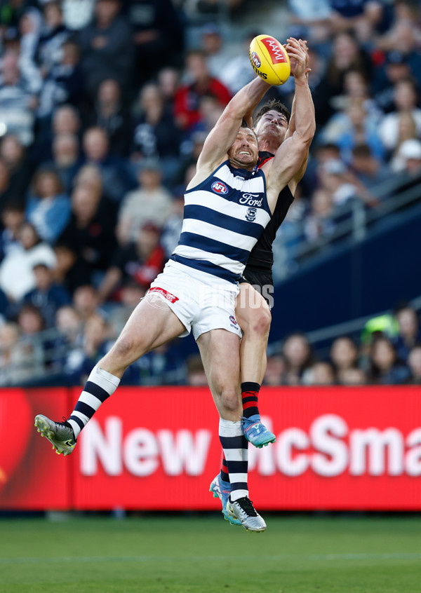 AFL 2025 AAMI Community Series - Geelong v Essendon - A-57586199