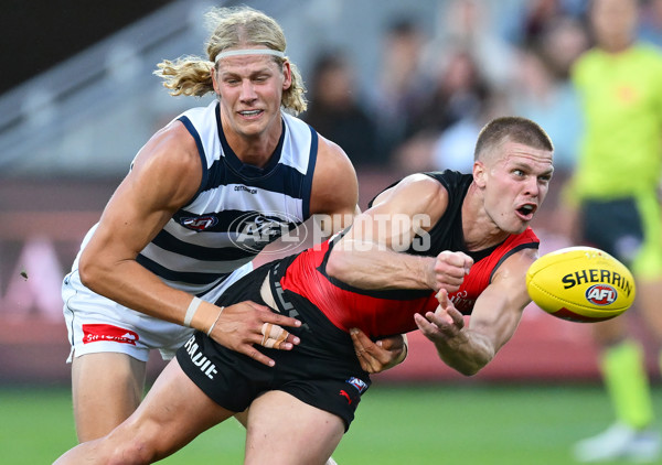 AFL 2025 AAMI Community Series - Geelong v Essendon - A-57587591