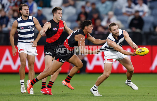 AFL 2025 AAMI Community Series - Geelong v Essendon - A-57587594