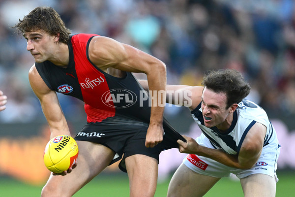 AFL 2025 AAMI Community Series - Geelong v Essendon - A-57587620