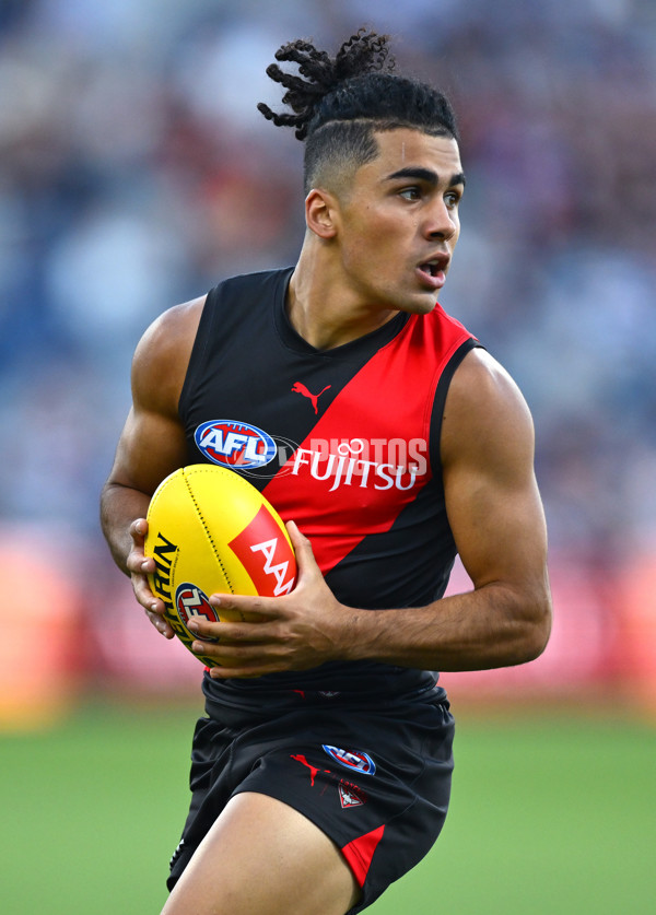 AFL 2025 AAMI Community Series - Geelong v Essendon - A-57587622