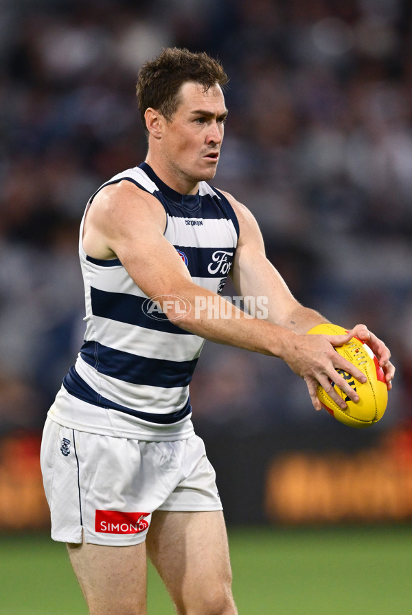AFL 2025 AAMI Community Series - Geelong v Essendon - A-57587635