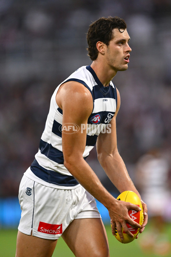 AFL 2025 AAMI Community Series - Geelong v Essendon - A-57587669