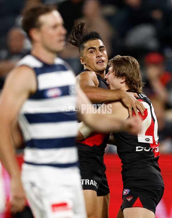 AFL 2025 AAMI Community Series - Geelong v Essendon - A-57588995