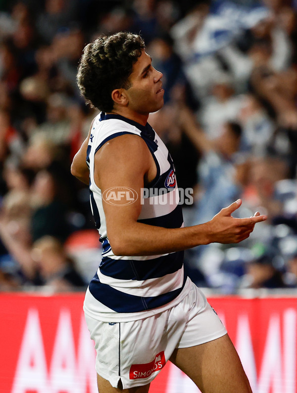 AFL 2025 AAMI Community Series - Geelong v Essendon - A-57589010