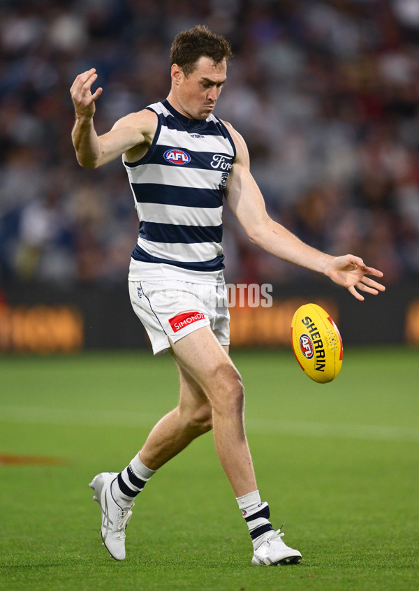 AFL 2025 AAMI Community Series - Geelong v Essendon - A-57589016