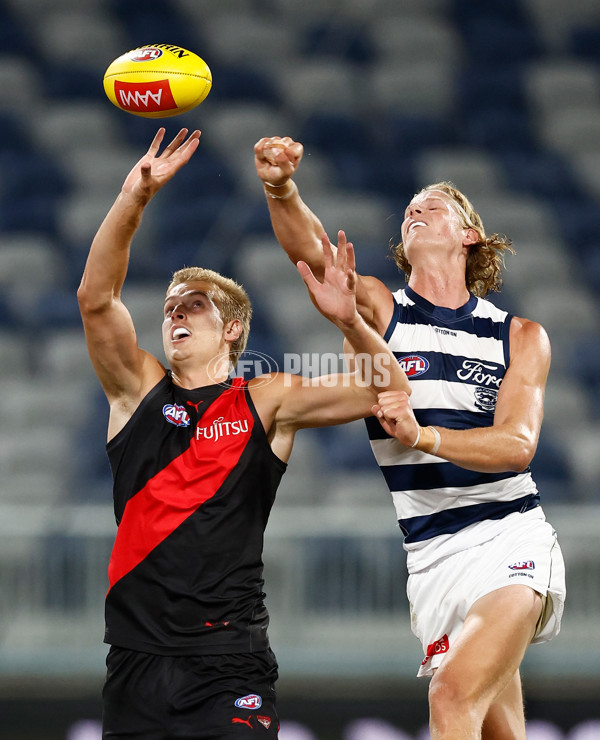 AFL 2025 AAMI Community Series - Geelong v Essendon - A-57589018