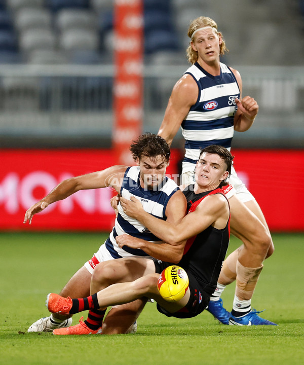 AFL 2025 AAMI Community Series - Geelong v Essendon - A-57589028