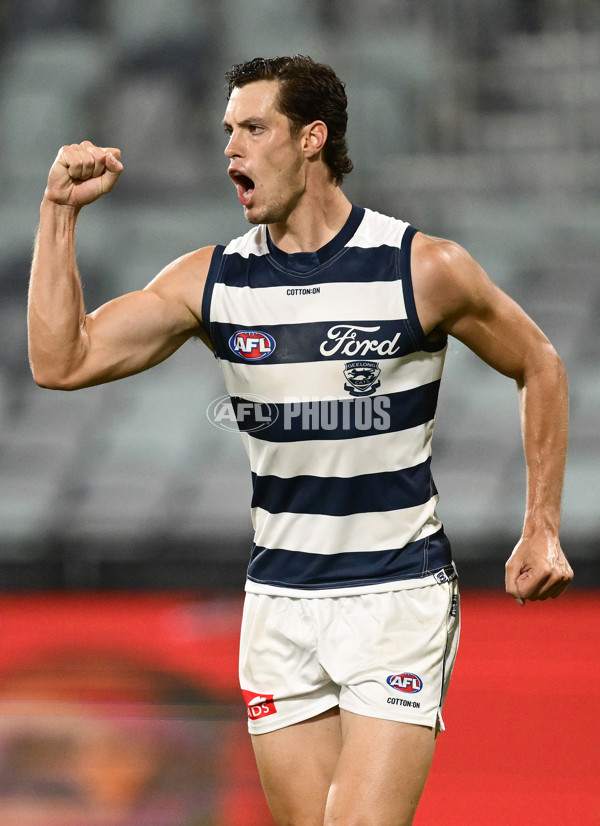 AFL 2025 AAMI Community Series - Geelong v Essendon - A-57589045