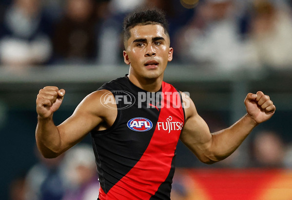AFL 2025 AAMI Community Series - Geelong v Essendon - A-57589070