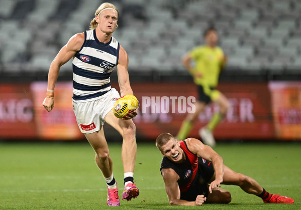AFL 2025 AAMI Community Series - Geelong v Essendon - A-57590030