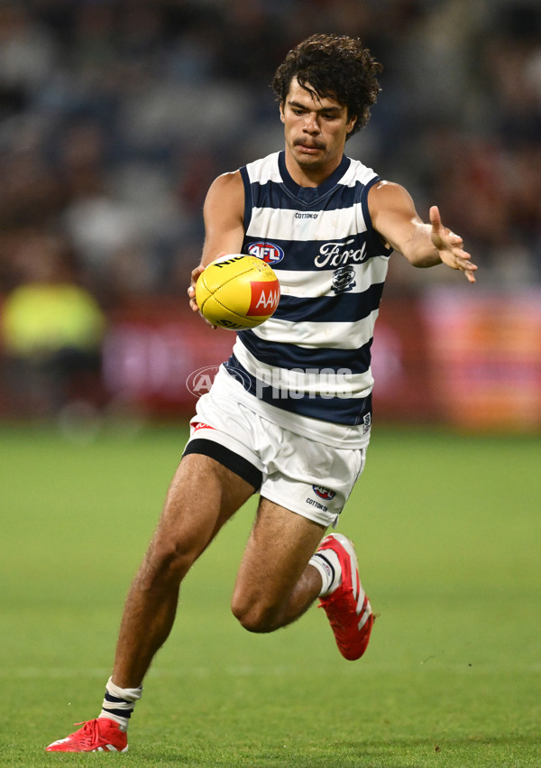 AFL 2025 AAMI Community Series - Geelong v Essendon - A-57590031