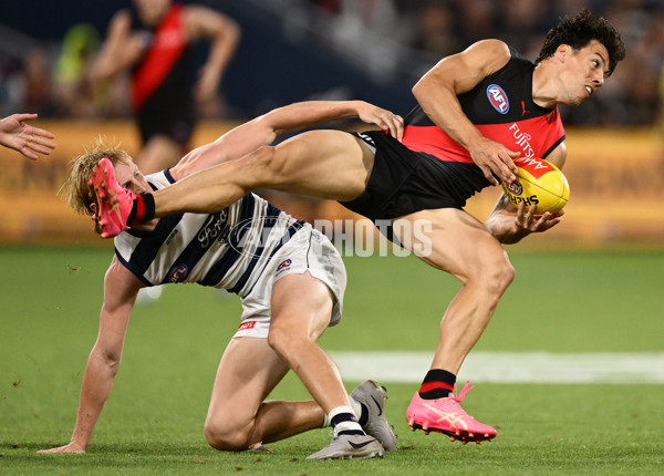 AFL 2025 AAMI Community Series - Geelong v Essendon - A-57590084