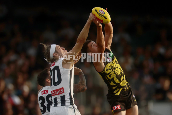 AFL 2025 AAMI Community Series - Richmond v Collingwood - A-57602090