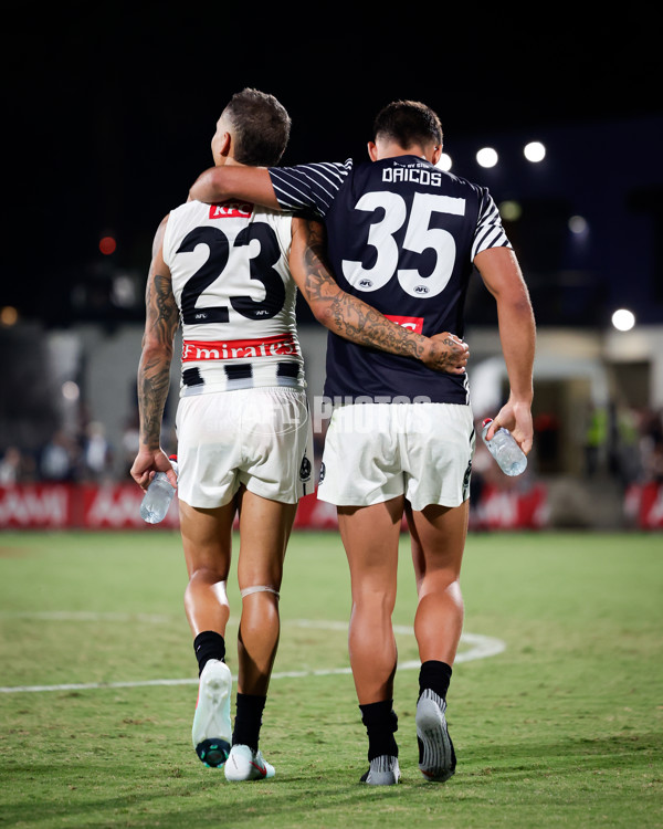 AFL 2025 AAMI Community Series - Richmond v Collingwood - A-57604525