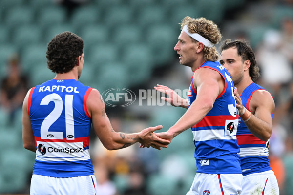 AFL 2025 AAMI Community Series - Hawthorn v Western Bulldogs - A-57607036