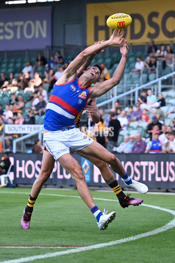 AFL 2025 AAMI Community Series - Hawthorn v Western Bulldogs - A-57607292
